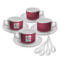 North Texas Airstream Community Tea Cups - Set of 4