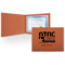 Design Your Own Leatherette Certificate Holder - Front Only