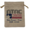 North Texas Airstream Community Burlap Gift Bag