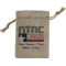 North Texas Airstream Community Burlap Gift Bag - Small - Single-Sided
