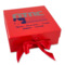 Design Your Own Gift Box with Magnetic Lid - Red