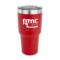 North Texas Airstream Community 30 oz Stainless Steel Tumbler - Red - Single-Sided