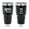 North Texas Airstream Community 30 oz Stainless Steel Tumbler - Black - Double-Sided