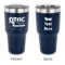 North Texas Airstream Community 30 oz Stainless Steel Tumbler - Navy - Double-Sided