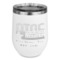 North Texas Airstream Community Stemless Stainless Steel Wine Tumbler - White - Single-Sided