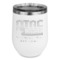 North Texas Airstream Community Stemless Stainless Steel Wine Tumbler - White - Double-Sided