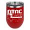 North Texas Airstream Community Stemless Stainless Steel Wine Tumbler - Red - Double-Sided