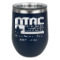 North Texas Airstream Community Stemless Stainless Steel Wine Tumbler - Navy - Double-Sided