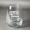 North Texas Airstream Community Stemless Wine Glass - Laser Engraved