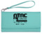 North Texas Airstream Community Ladies Leatherette Wallet - Laser Engraved - Teal