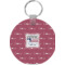 North Texas Airstream Community Round Plastic Keychain