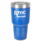 North Texas Airstream Community 30 oz Stainless Steel Tumbler - Royal Blue - Single-Sided