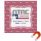 North Texas Airstream Community Square Car Magnet - 6"