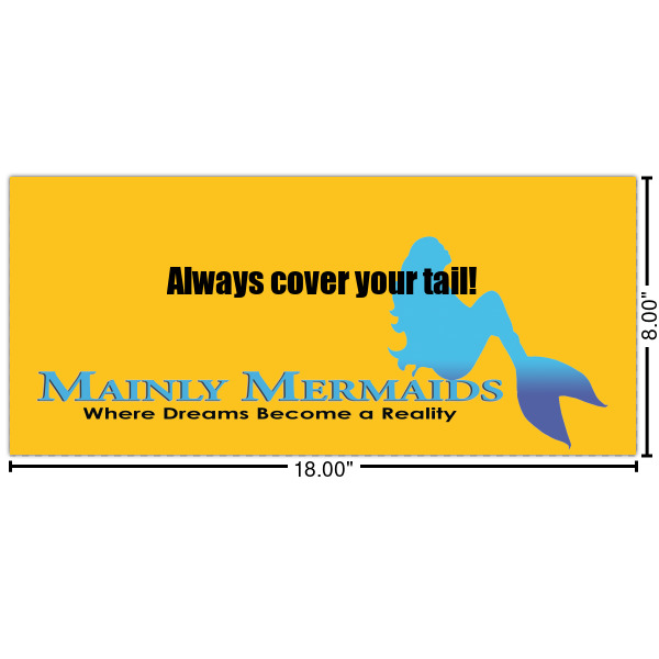 Custom Design Your Own Cabinet Decal - Small