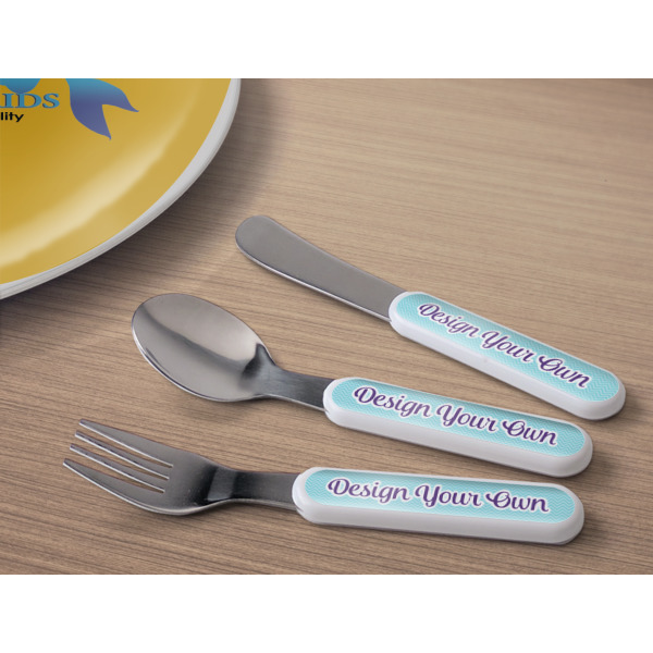 Custom Design - Kids Flatware w/ Plate