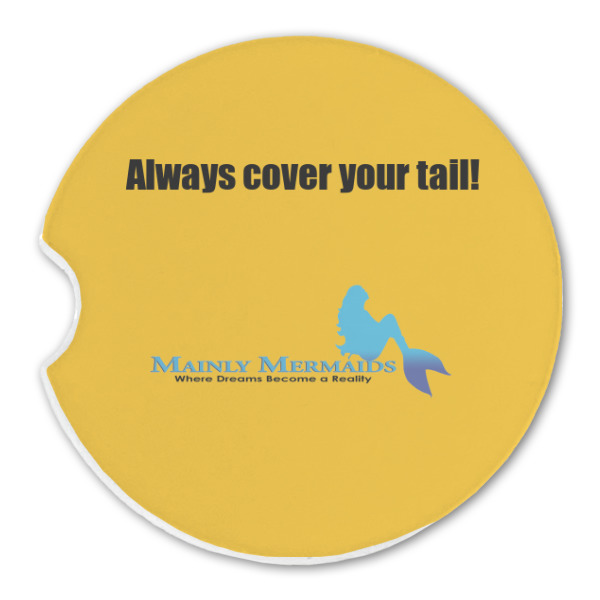 Custom Design - Sandstone Car Coaster - Single