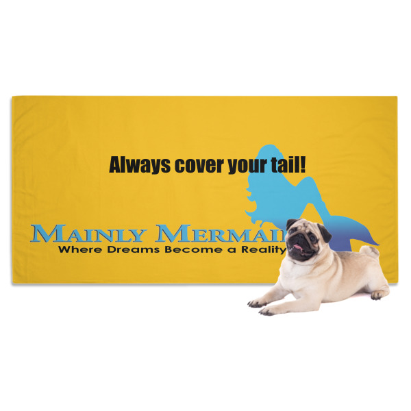 Custom Design Your Own Dog Towel