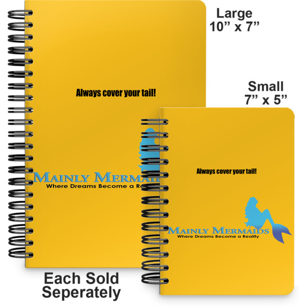 Custom Design - Spiral Journal - Comparison