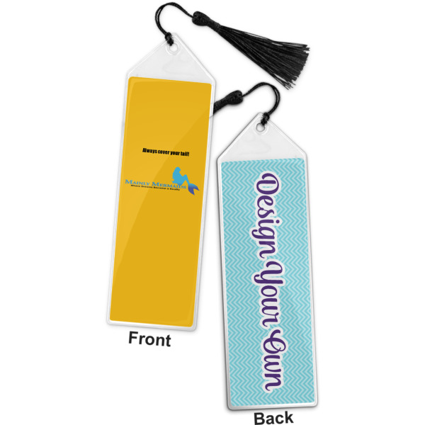 Custom Design - Bookmark w/ Tassel - Front and Back