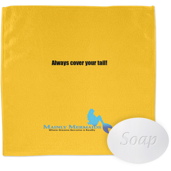 Custom Design - Wash Cloth with soap