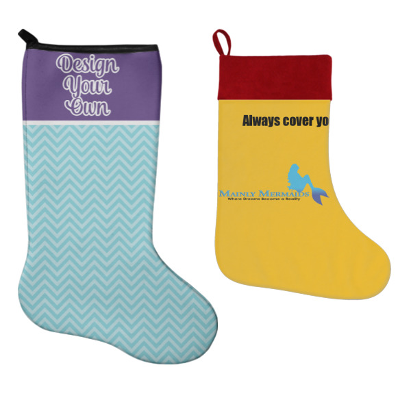 Custom Design - Stockings - Side by Side compare