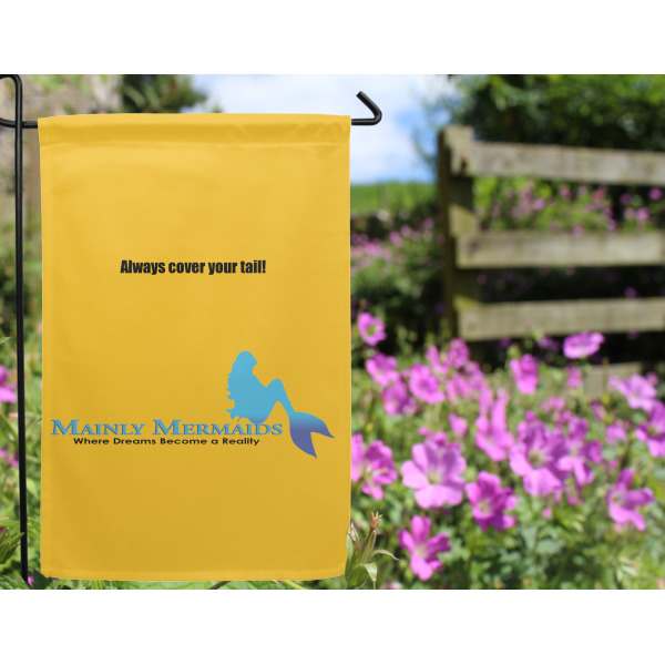 Custom Design - Garden Flag - Outside In Flowers