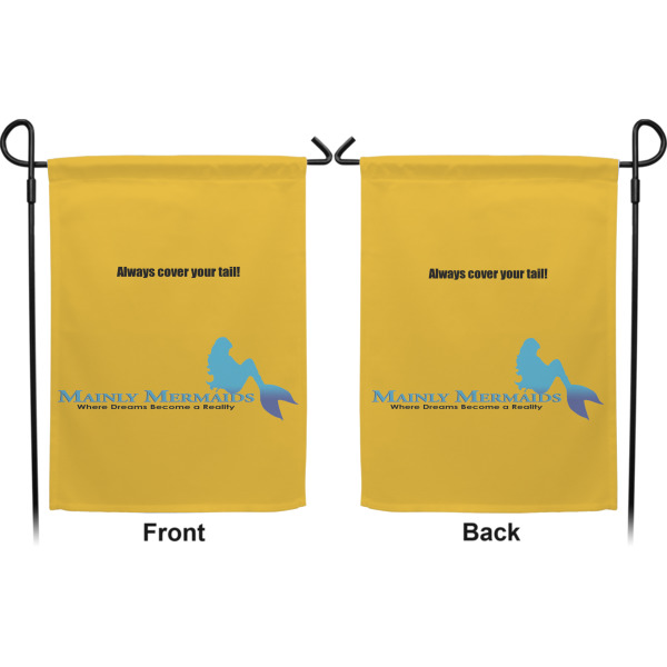 Custom Design - Garden Flag - Double Sided Front and Back