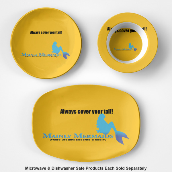 Custom Design - Microwave Safe Composite Polymer Plastic Dishware - Group