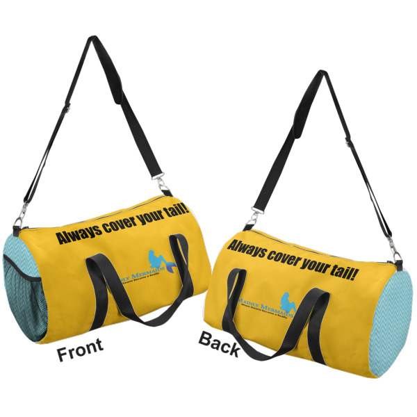 Custom Design - Duffle bag large front and back sides