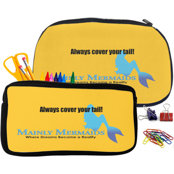 Custom Design - Pencil / School Supplies Bags Small and Medium