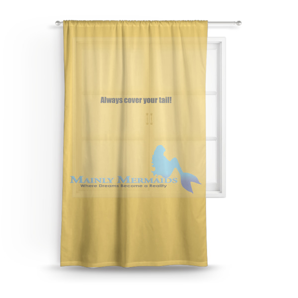 Custom Design Your Own Sheer Curtain