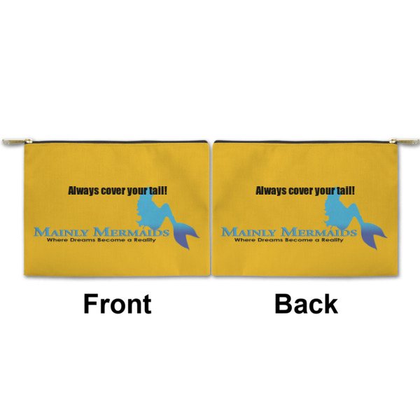 Custom Design - Small Zipper Pouch Approval (Front and Back)