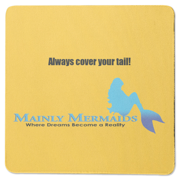 Custom Design - Square Coaster Rubber Back - Single