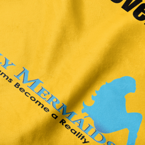 Custom Design - Hooded Baby Towel- Detail Close Up