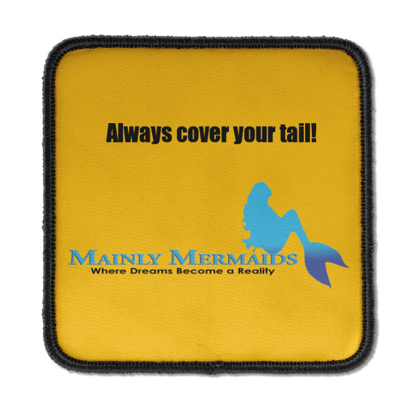 Custom Design - Iron On Patch -  Square - Front