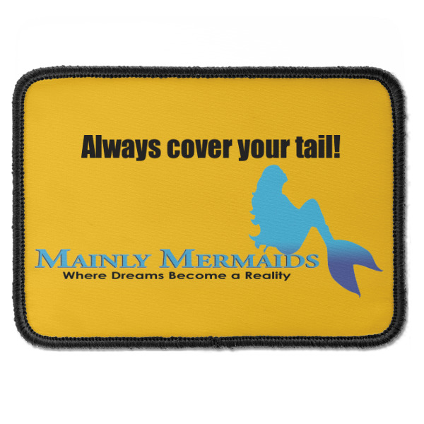 Custom Design - Iron On Patch - Rectangle - Front