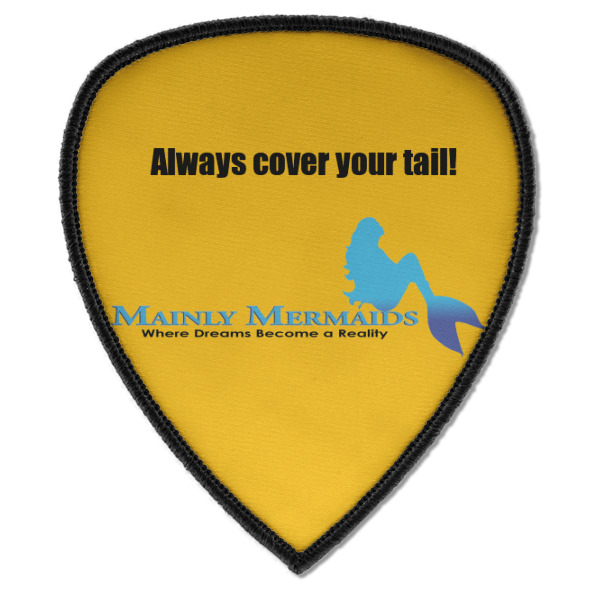 Custom Design - Iron On Patch - Shield - Style A - Front