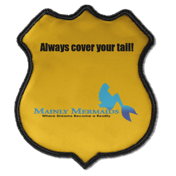 Custom Design - Iron On Patch - Shield - Style C - Front