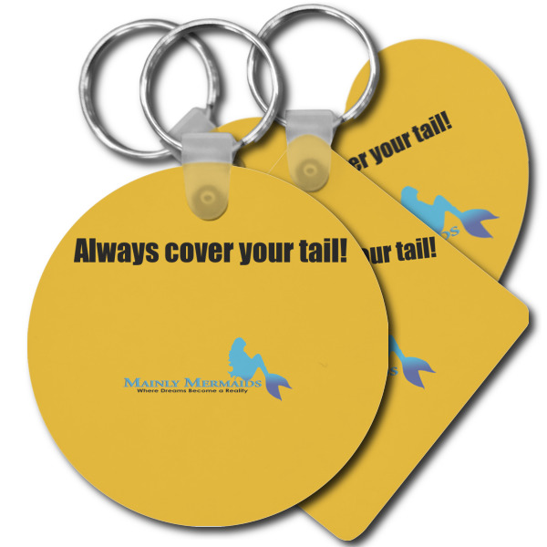 Custom Design Your Own Plastic Keychain