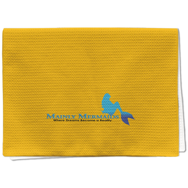 Custom Design Your Own Kitchen Towel - Waffle Weave