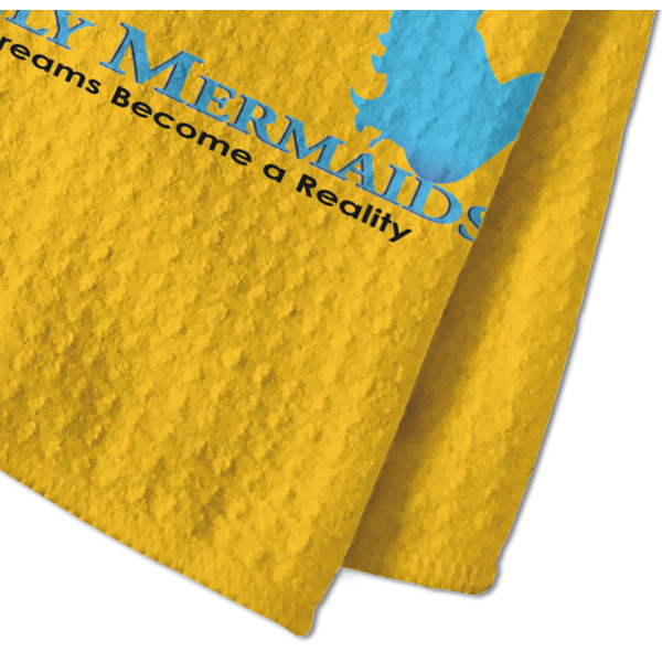 Custom Design - Waffle Weave Towel - Closeup of Material Image