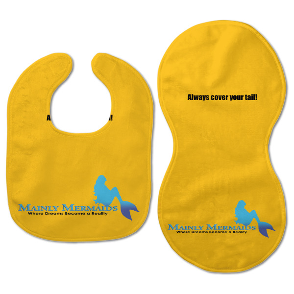 Custom Design - Baby Bib & Burp Set - Approval (new bib & burp)