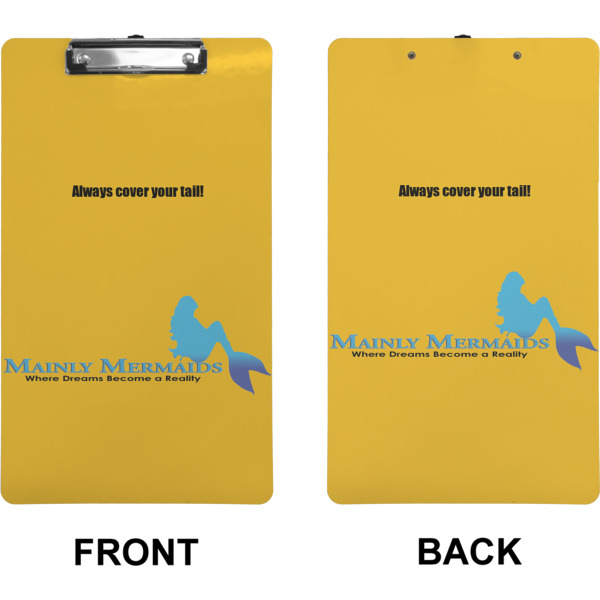 Custom Design - Clipboard (Legal) (Front + Back)