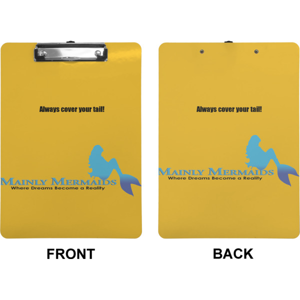 Custom Design - Clipboard (Letter) (Front + Back)