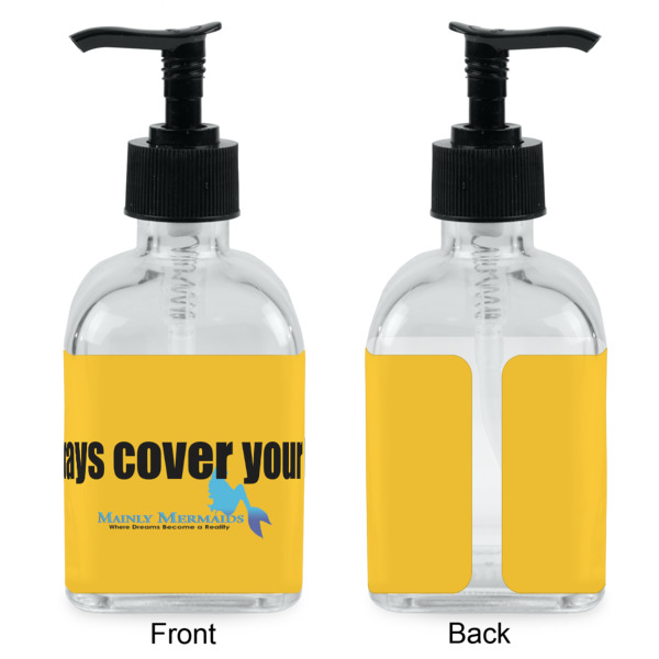 Custom Design - Glass Soap/Lotion Dispenser - Approval