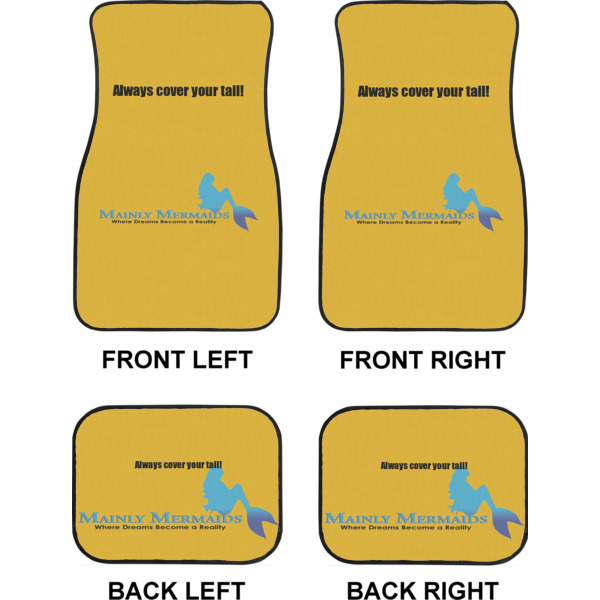 Custom Design - Car Floor Mats Set (2F + 2B)