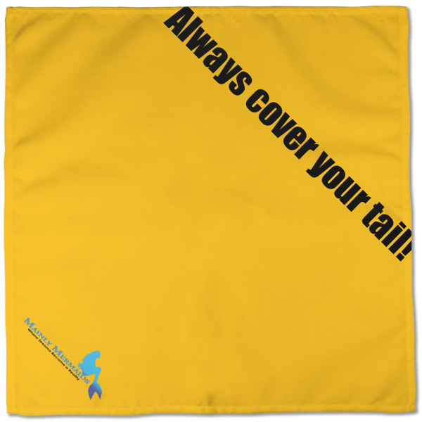 Custom Design - Cloth Napkins - Personalized Dinner (Full Open)