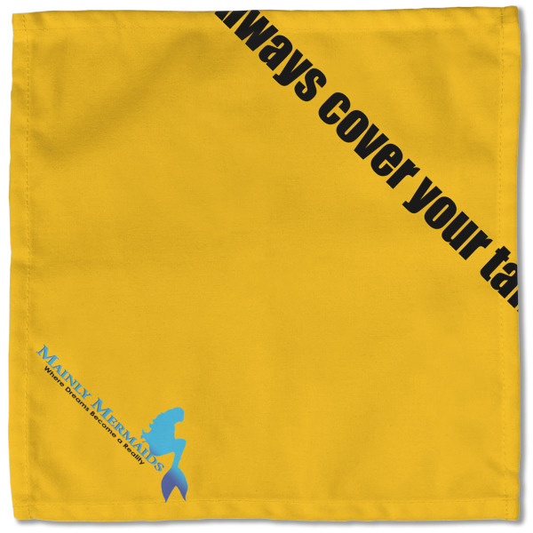 Custom Design - Cloth Napkins - Personalized Lunch (Single Full Open)