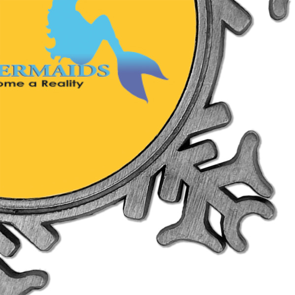 Custom Design - Vintage Snowflake - Detail