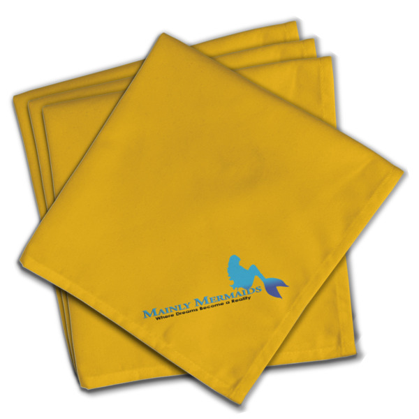 Custom Design - Cloth Napkins - Personalized Dinner (PARENT MAIN Set of 4)